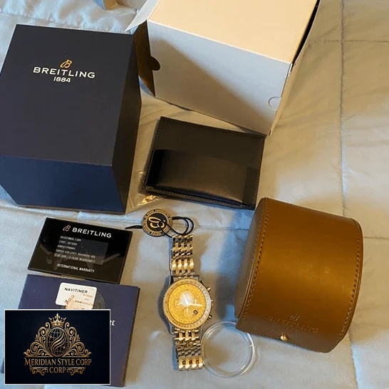 Breitling Navitimer AB0127211B1A1 Replica next to warranty card