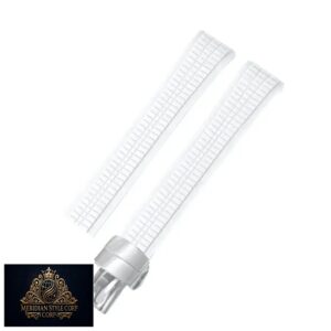 Patek Philippe – Aquanaut – Rubber Strap – Curved – White