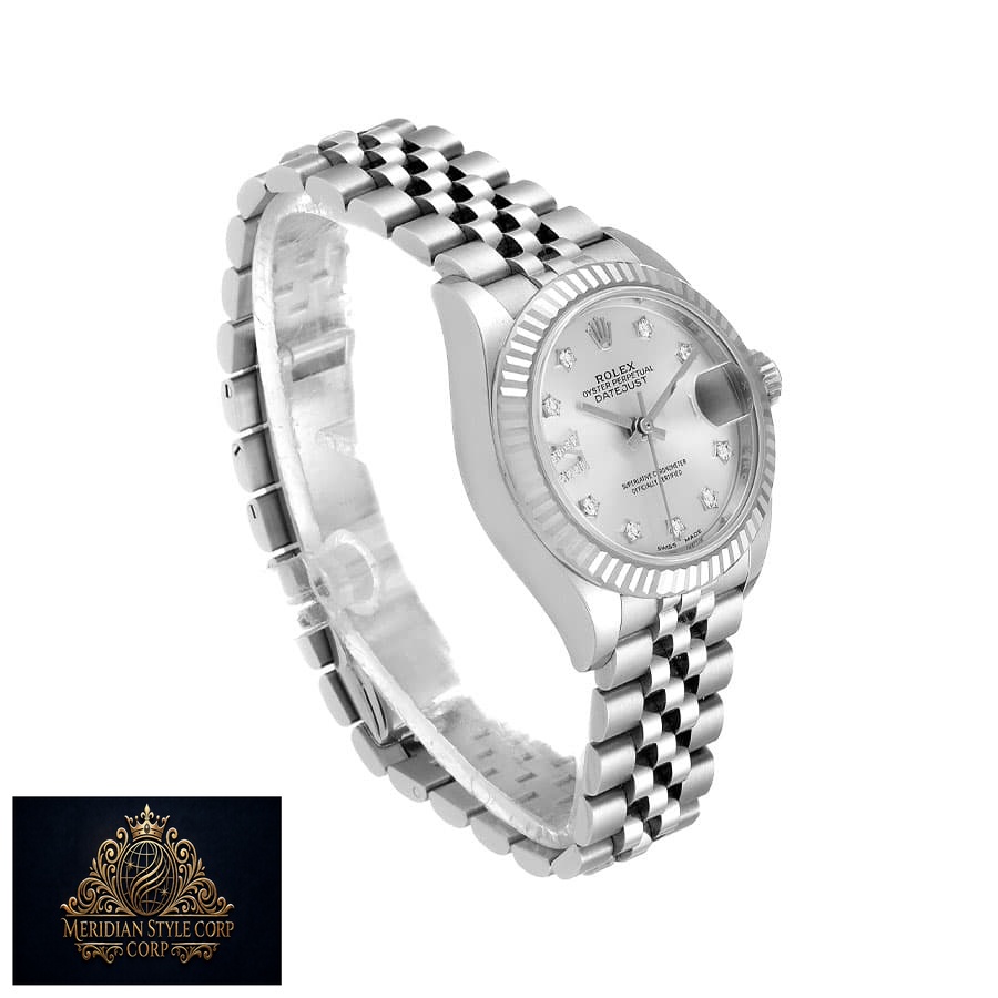 Rolex Lady-Datejust 279174 Silver Dial Jubilee Premium Replica 1:1 - Image 2