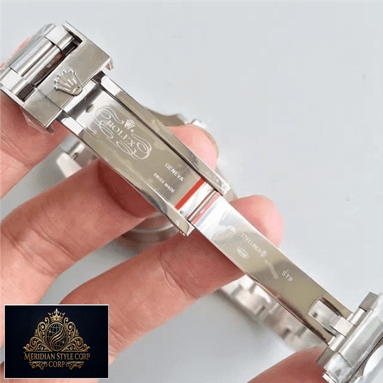 Rolex Submariner Hulk 116610LV S.Steel Oyster Bracelet Replica open Fold Clasp