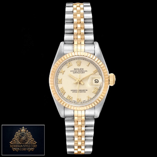 Rolex Fatejust İvory Rıman 69173 Replica Stainless Steel Jubilee bracelet