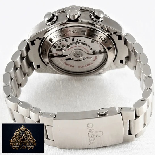 Omega Seamaster Planet Ocean Stainless Steel Bracelet Replica crown / push button