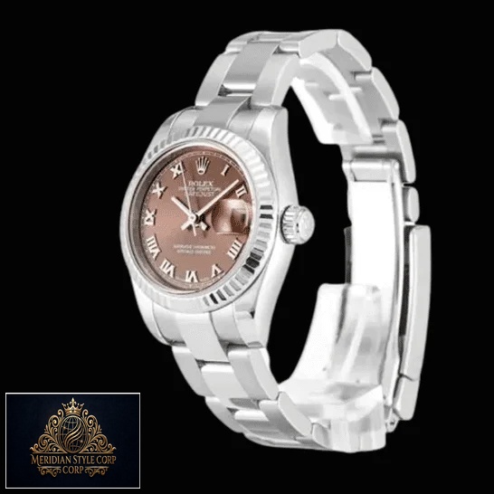 Rolex Datejust 179179 Bronz Dial with Romen Numerial Fluted Bezel Replica