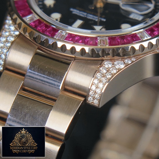 Rolex GMT-Master II 126755SARU Rose Gold Oyster Replica