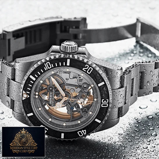 Rolex Oyster Perpetual Skeleton Dial Replica