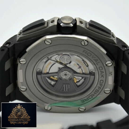AP Royal Oak Offshore Carbon Case Stainless Steel Replica white background