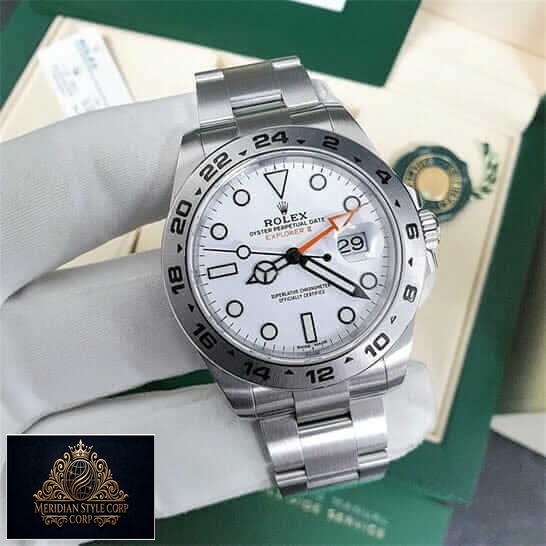 Rolex 216570 Replica Numeral Bezel White Dial