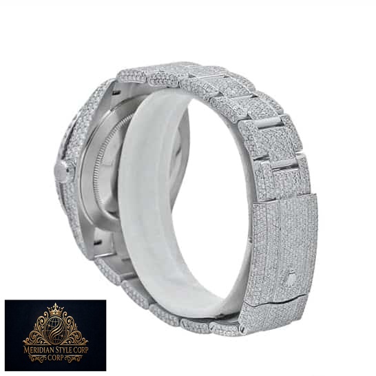 Rolex Datejust 116625 Replica Full Diamond Oyster Bracelet