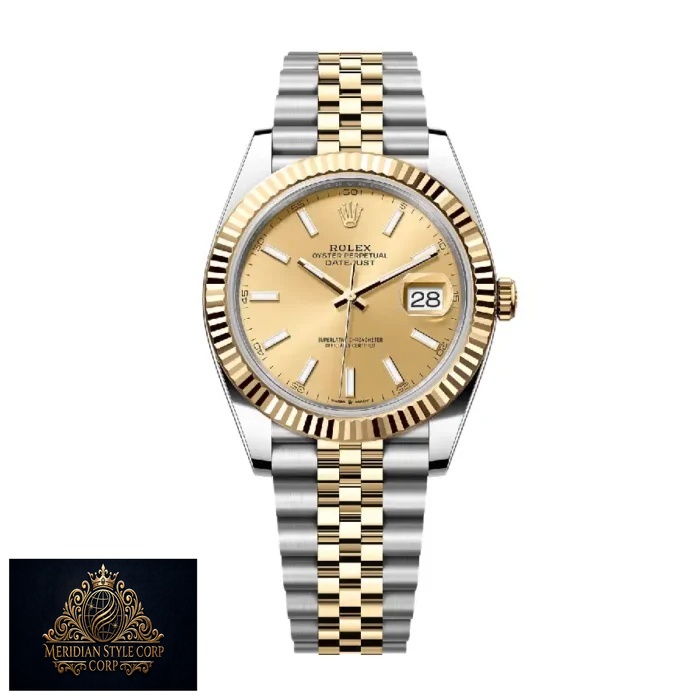 Rolex Datejust 126333 Oyster Steel-Gold High-End Replica 1:1 - Image 3