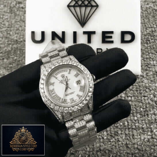 Rolex Day-Date II 218239 Iced Out Replica