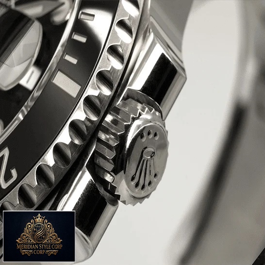 Rolex 116610Ln-0001 Submariner Ceramic Bezel Black Dial Replica crown / push button