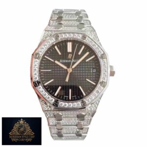 Audemars Piguet Royal Oak “Iced Out” A110BL72 Ultimate Clone Quality