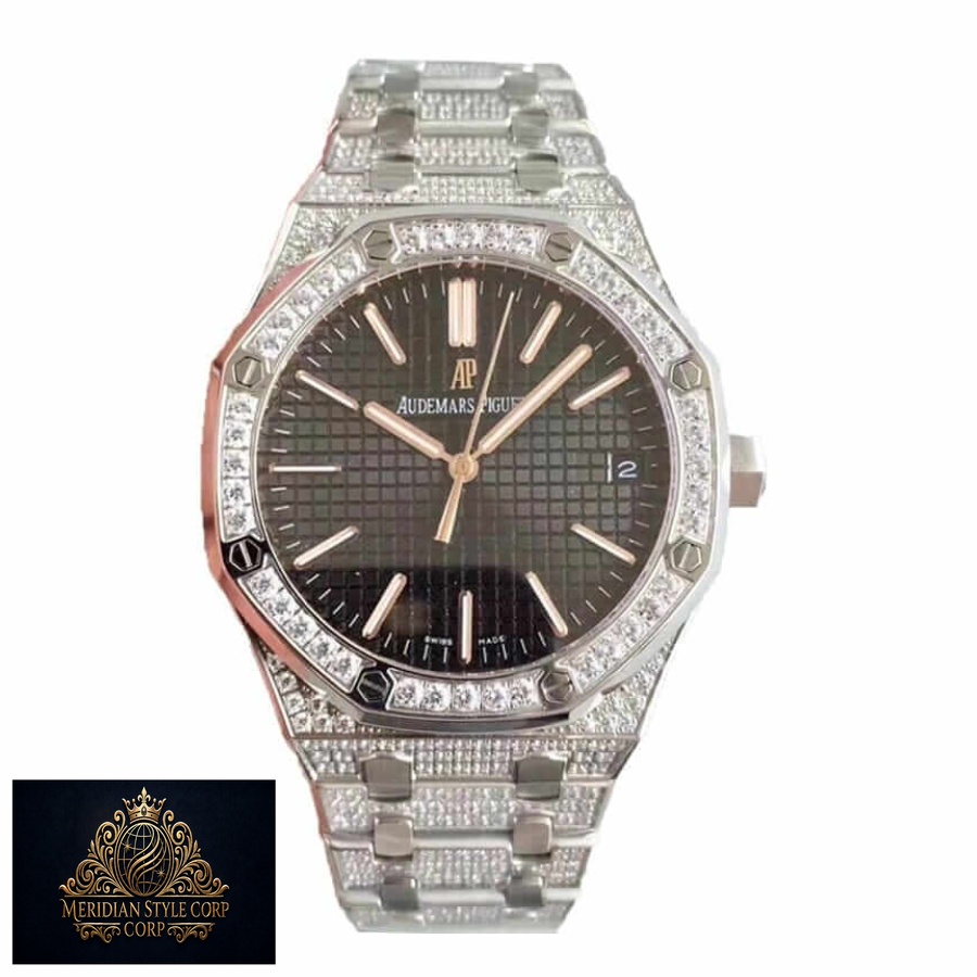 Audemars Piguet Royal Oak “Iced Out” A110BL72 Ultimate Clone Quality