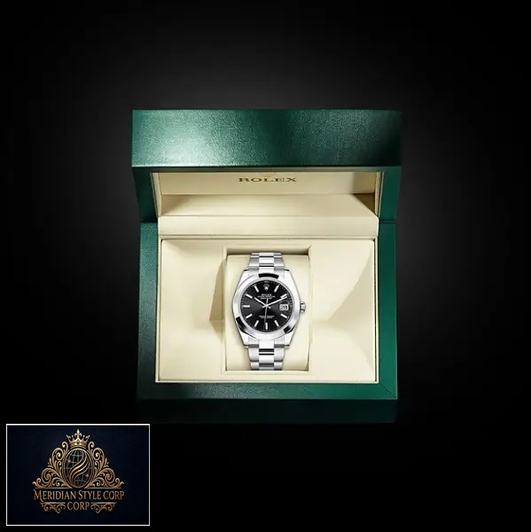 Rolex Datejust 126300 "Black Dial Oyster" Premium Clone Replica rolex datejust 126300 oyster black dial