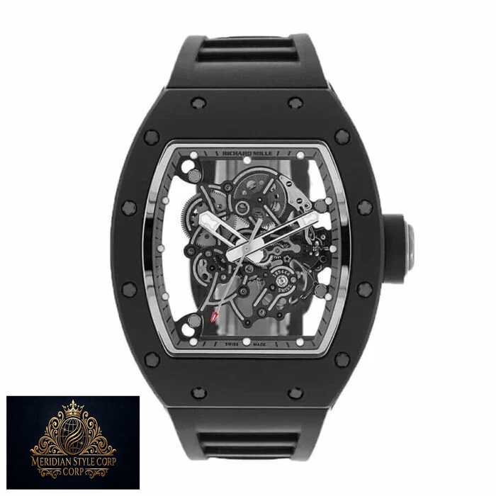 Richard Mille RM 055 “Black Dial” Authentic Super Replica - Image 3