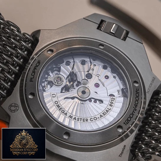 Omega Seamaster Ploprof Stainless Steel Case Replica upside view