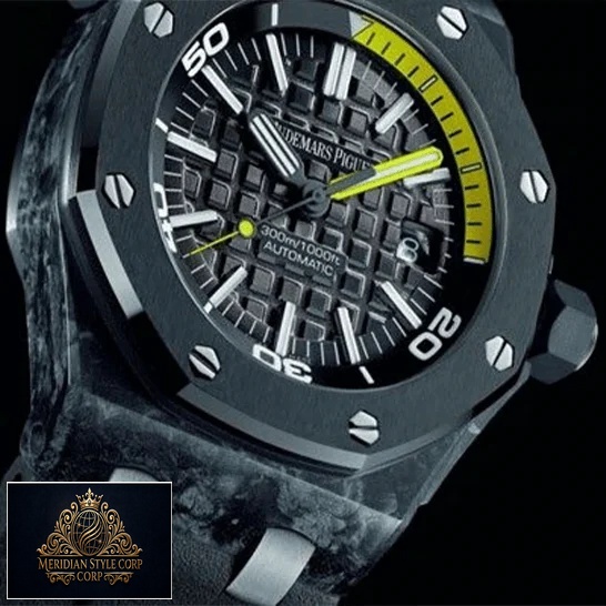 Audemars Piguet Automatıc 15706AU Black Replica black background
