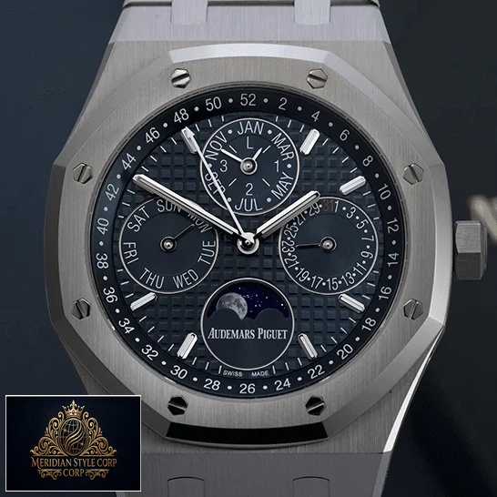 Audemars Piguet Royal Oak Blue Dial Steel Case Replica front view