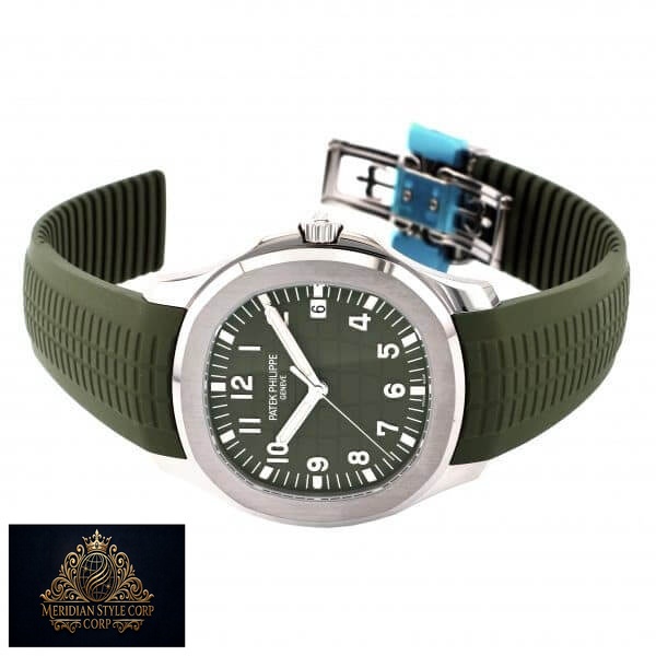 Patek Philippe Aquanaut 5168G “Jumbo” White Gold Deluxe Clone 1:1 - Image 3
