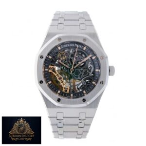 AP Royal Oak “Skeleton” Openworked 15407ST.OO.1220ST.01 Perfect Duplicate Edition
