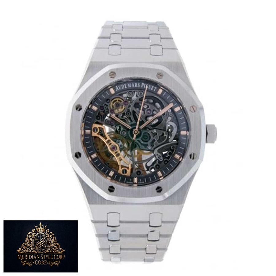 AP Royal Oak “Skeleton” Openworked 15407ST.OO.1220ST.01 Perfect Duplicate Edition