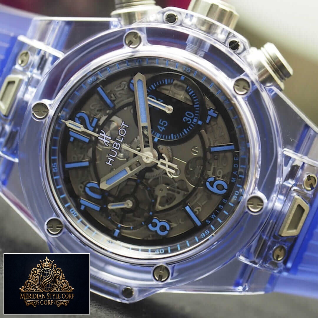 Hublot Big Bang Unico Sapphire 411.JX.4802.RT "Transparent Case" Collector’s Replica Yeni Proje 2 4