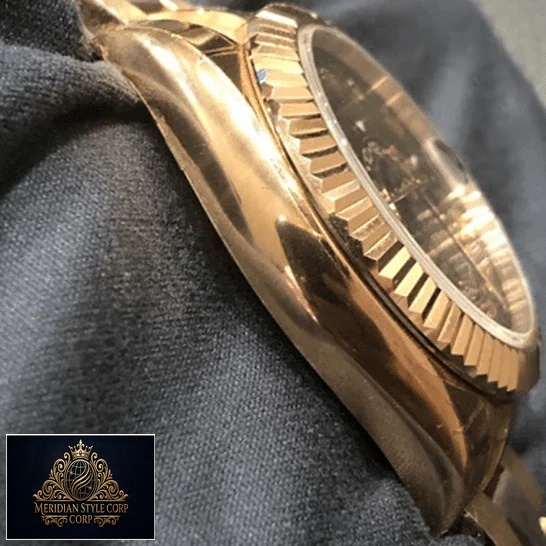 Rolex Sky-Dweller Chocolate 326935-0003 Rose Gold Case Replica