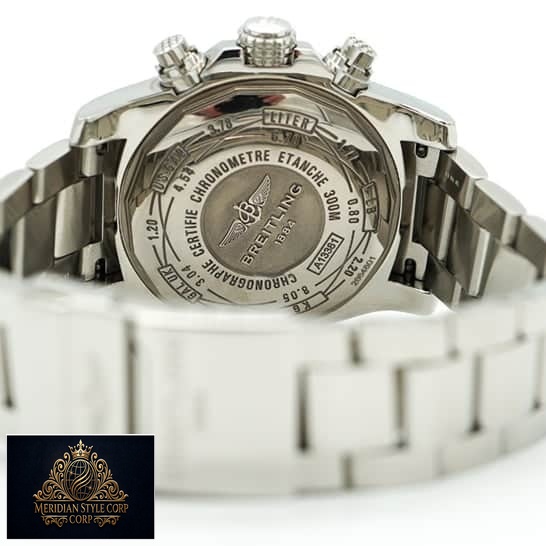 Breitling super avenger replica stainless steel Bracelet