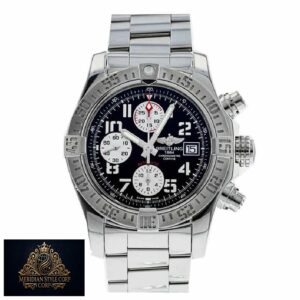 Breitling Super Avenger II A13370 “Black Dial” Premium Duplicate Edition
