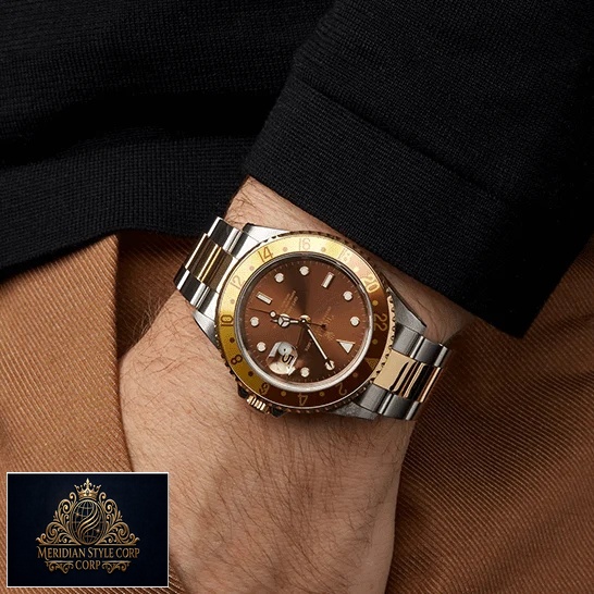 Rolex Submariner Date 126613LN Two-Tone Oyster Replica on his arm