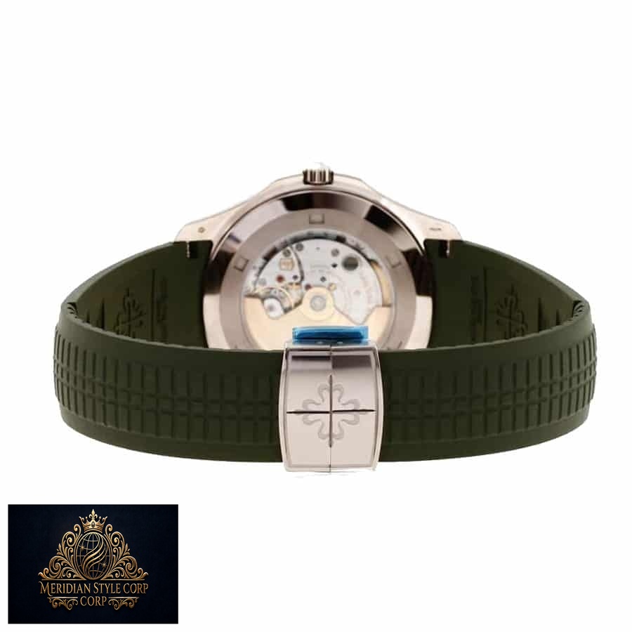 Patek Philippe Aquanaut 5168G “Jumbo” White Gold Deluxe Clone 1:1 - Image 4