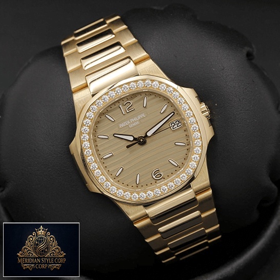 Patek Philippe Nautilus 70101R-012 Diamond Bezel Rose Gold Dial Replica