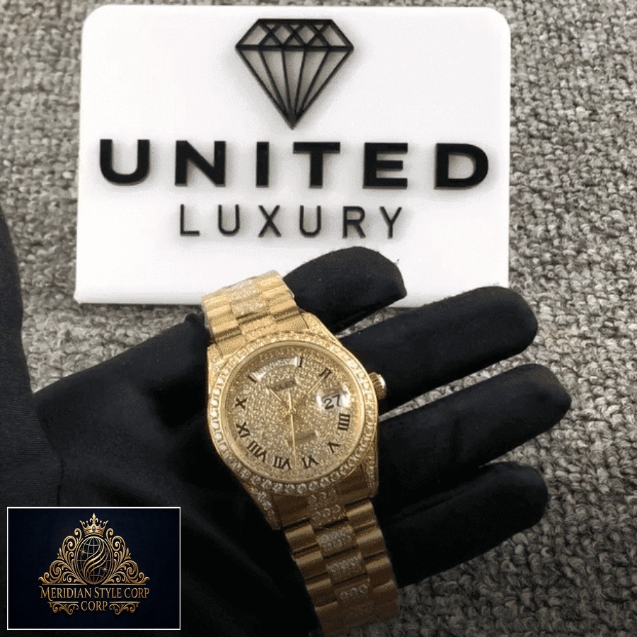 Rolex Day-Date “Iced Out” Perfect Super Clone - Image 2