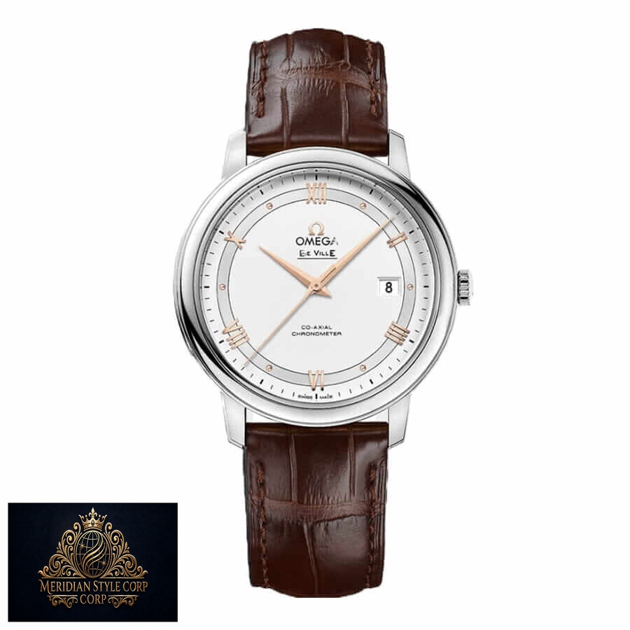 Omega De Ville Prestige 434.13.41.21.03.001 “Blue Dial” Supreme Copy 1:1