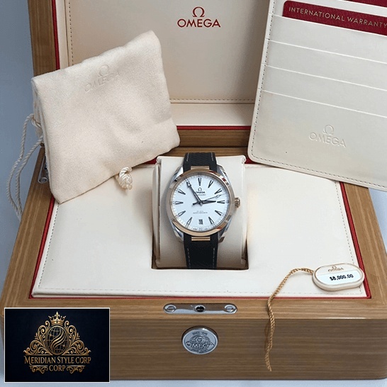 Omega Seamaster 220.22.41.21.02.001 White Dial Replica in the box