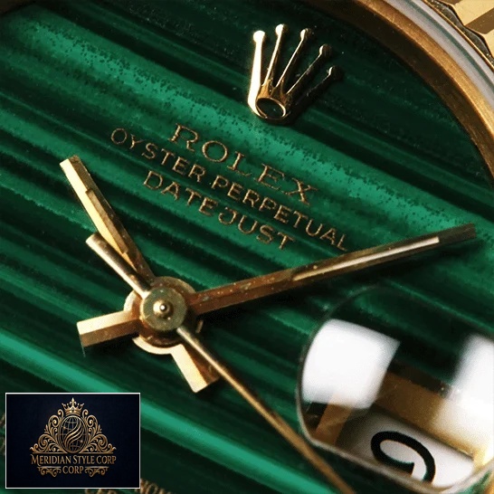 Rolex Datejust 69178 Yellow Gold Malachite Dial Replica