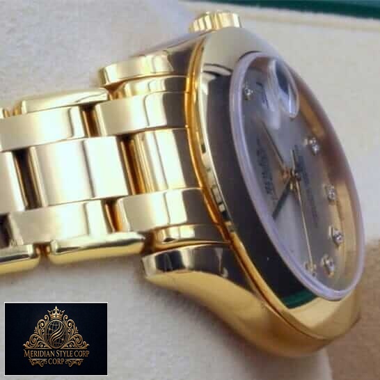 Rolex PearlMaster Gold Diamond 81208 Replica in the rolex box