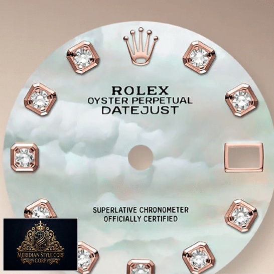 Rolex Datejust 279381RBR Mother Of Pearl with Diamond Set Dial Replica
