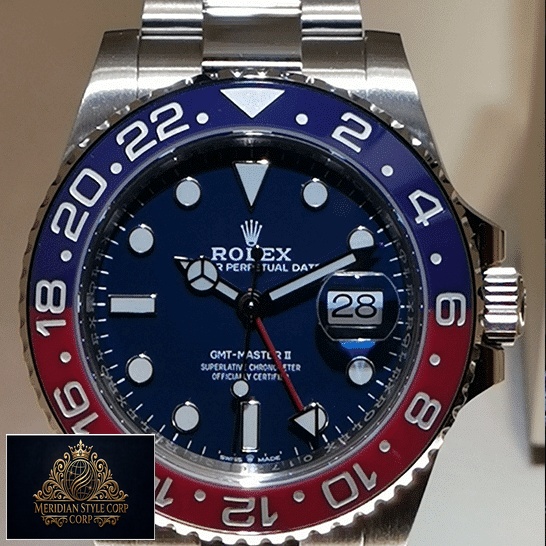Rolex GMT-Master II Blue Dial & Red/Blue Ceramic Bezel 116719BLRO Replica
