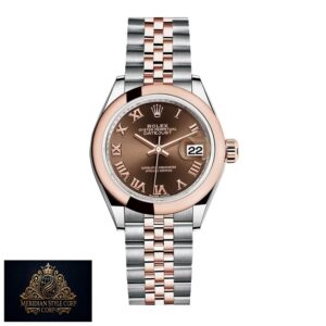 Rolex Datejust 278341RBR Chocolate Diamond Dial Authentic Clone 1:1