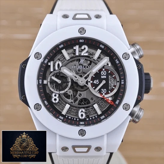 Hublot Big Bang 411.HX_.1170.RX White Bezel Replica front view