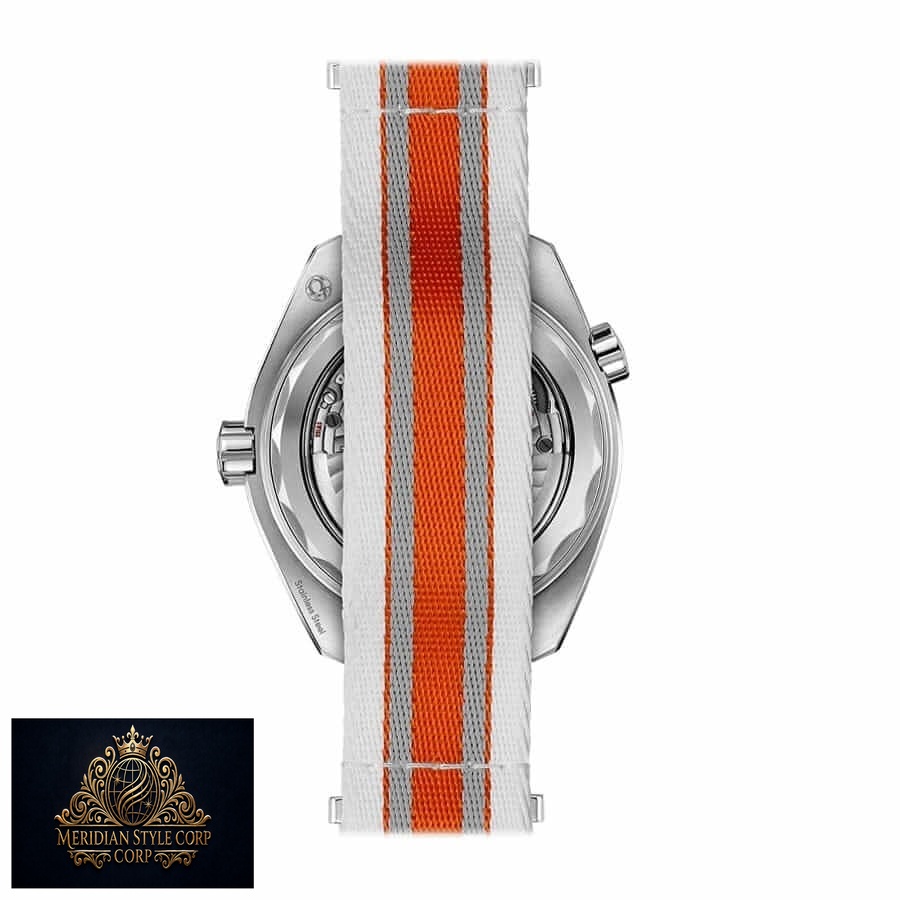 Omega Seamaster Planet Ocean 215.32.44.21.04.001 “Orange” Mirror Replica 1:1 - Image 4