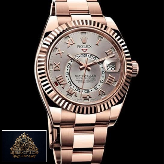 Rolex Sky-Dweller Pink Gold 326935-0004 Replica