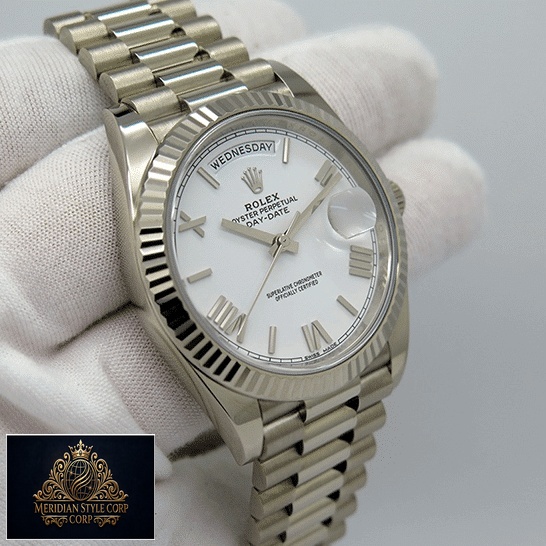 Rolex Day-Date 228239 Stainless Steel Jubilee Bracelet