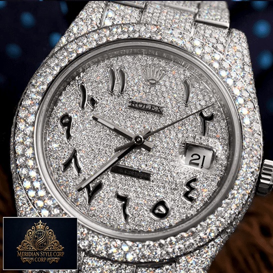 Rolex Datejust Iced Out 116300 Replica