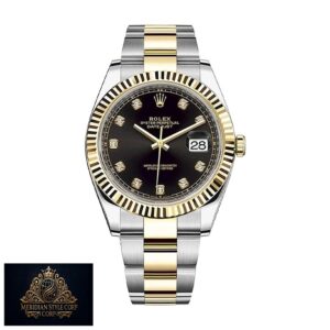 Rolex Datejust 126333-0005 Black Dial Signature Replica 1:1