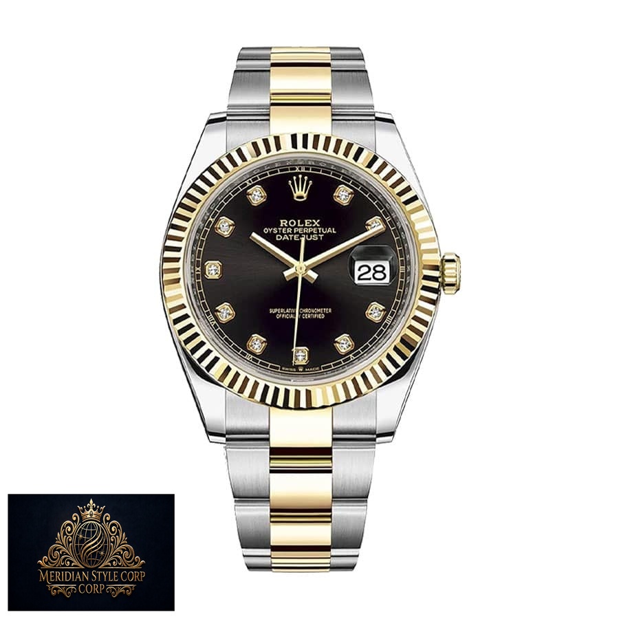 Rolex Datejust 126333-0005 Black Dial Signature Replica 1:1