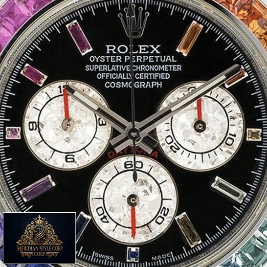Rolex Daytona Black Diamond Dial with Diamonds 116599RBOW Replica
