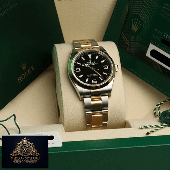 Rolex 2021 Explorer 124273 Oyster Bracelet Replica in the Rolex Box & Guarantee Card