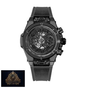 Hublot Big Bang Unico Sapphire All Black 411.JB.4901.RT Replica